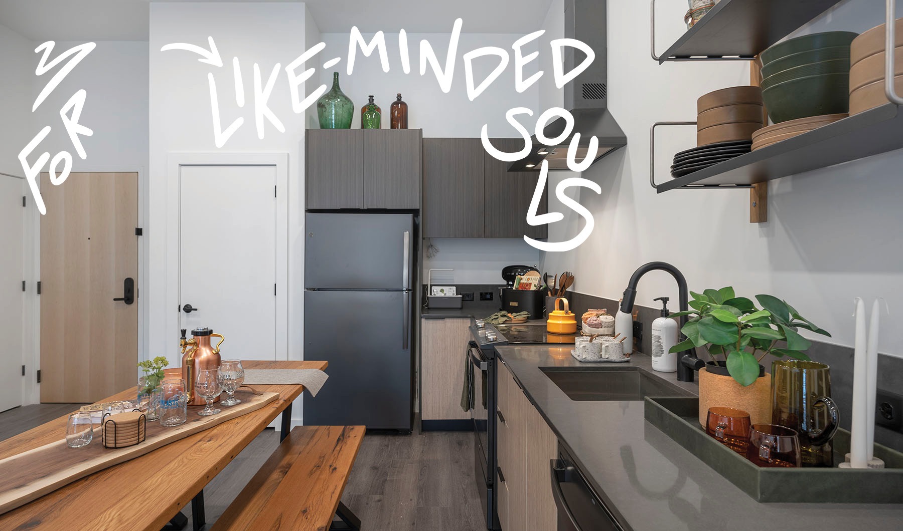 Model Apartment at Addison East Boston Apartments